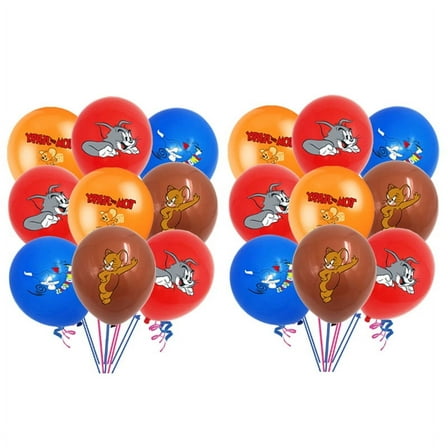 Tom and Jerry Balloons Party Supplies Birthday Favors Decorations Decor Kit Latex