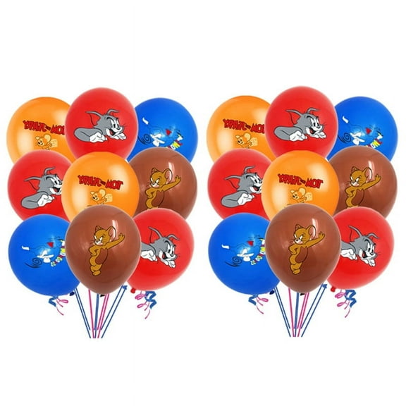 Tom and Jerry Balloons Party Supplies Birthday Favors Decorations Decor Kit Latex