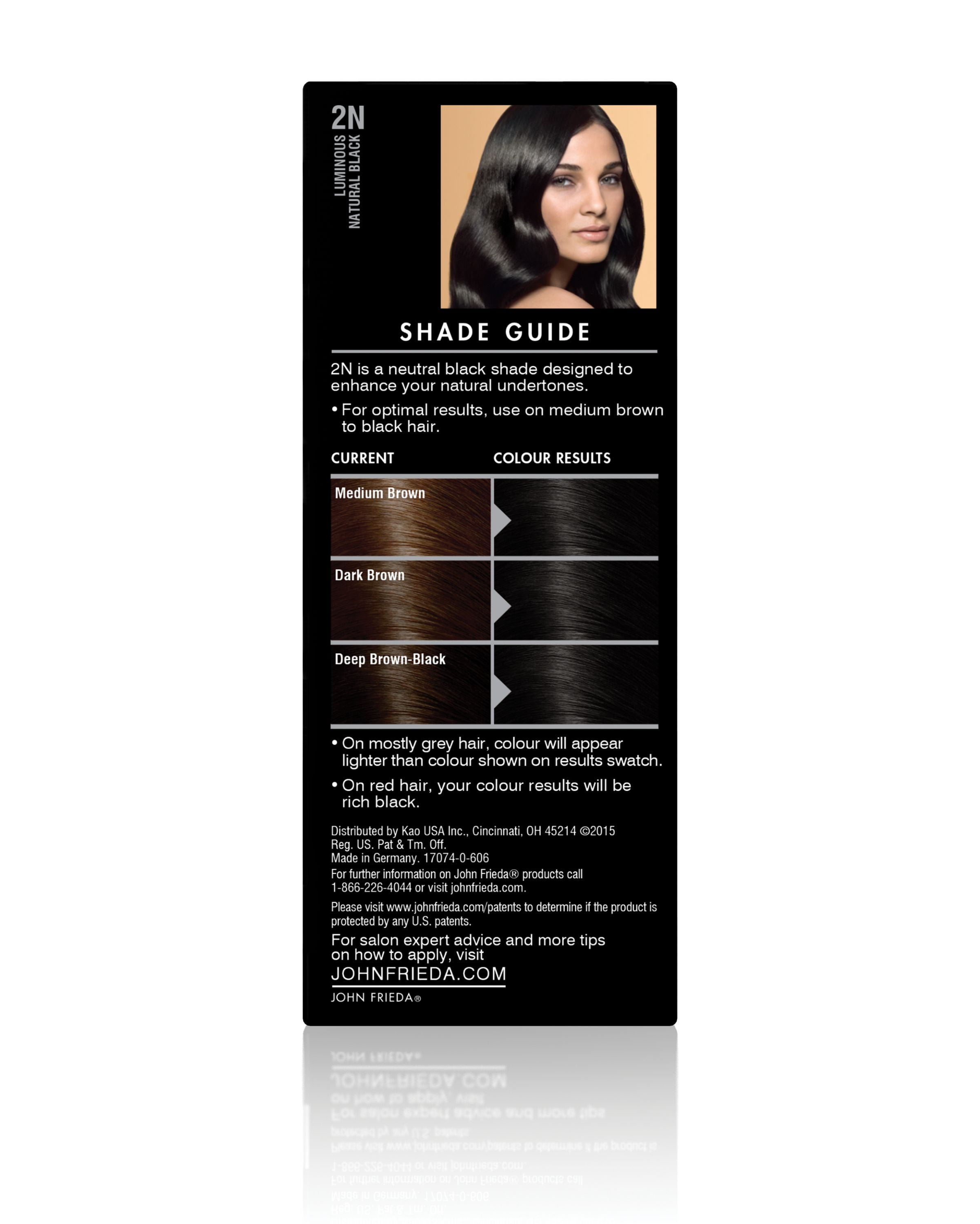 John Frieda Precision Foam Colour Hair Color Dark Natural Brown 4n