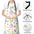 thumbnail image 6 of Lsque Easter Egg3 Waterproof Apron Chef Aprons for Men Heavy Duty Chemical Work Apron Extra Long Grilling Aprons with Adjustable Bib Apron, 6 of 9