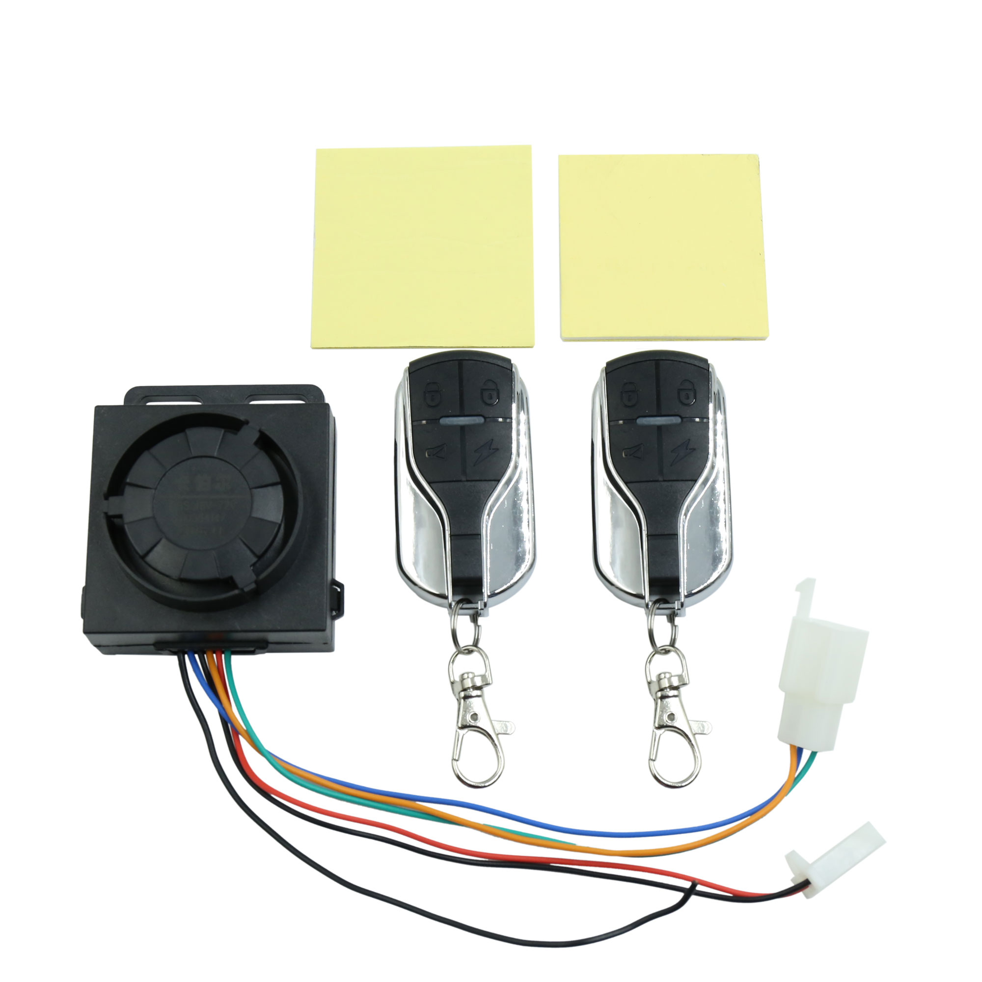 DC 4872V Universal Motorcycle Keyless Antitheft Security Alarm System