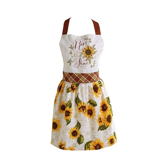 Skirted Apron, One Size Fits Most, Rise and Shine, 1 Piece