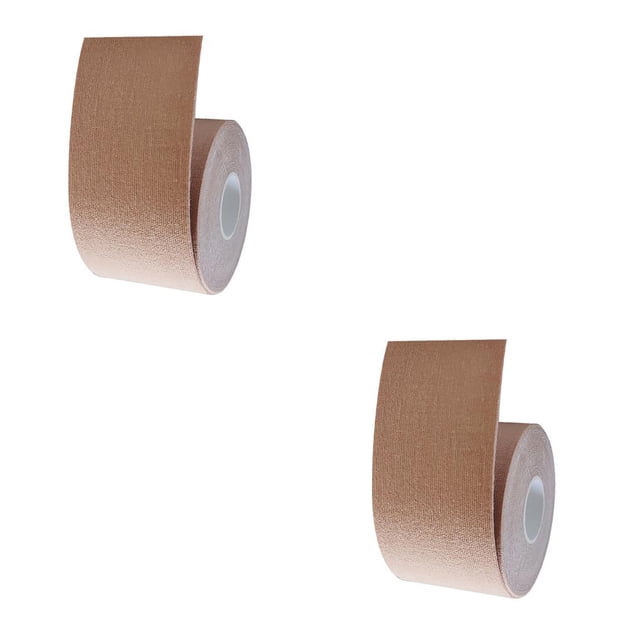 Minnieouse Cinta de levantamiento de senos de 5M, Copa A-E Invisible, Kit de cuerpo a medida sin tirantes, cintas para el pecho, herramienta moldeadora, Color de piel 2piezas Minnieouse CBP334272