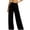 #02 Black 【Mix, Match & Rotate: Stock Up on Daily Colors】, variant on Women's Soft Polyester Wide Leg Joggers, High Waisted Drawstring Elastic Waist, Deep Pockets Casual Sweatpants, Lounge Workout Fitness Travel Trousers, Womens Pants Long Straight