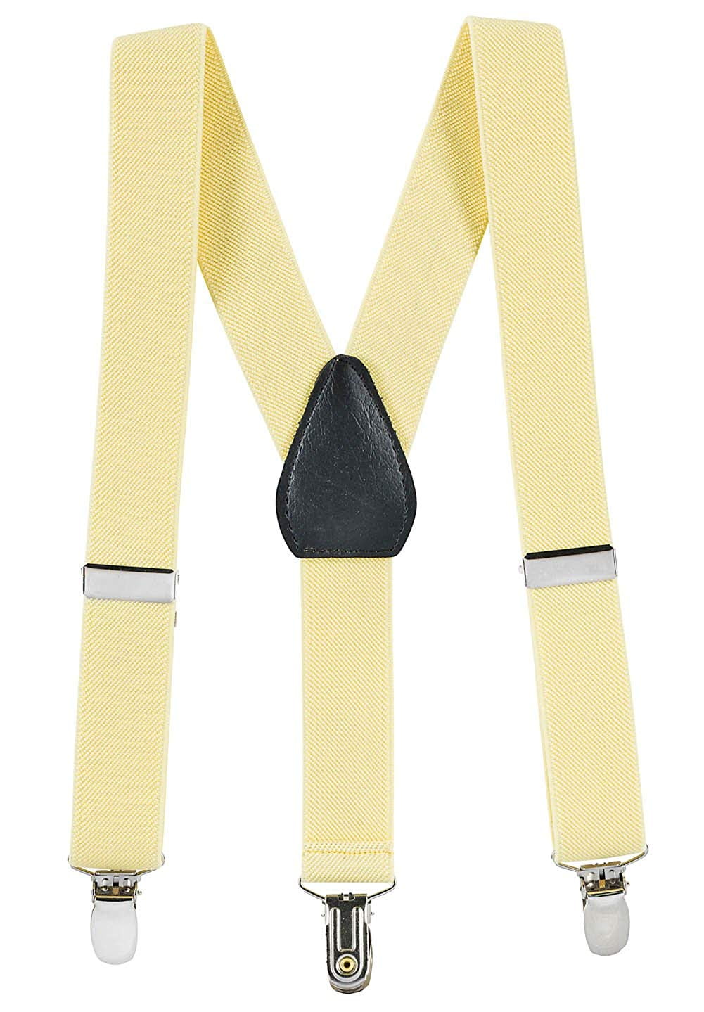 Hold'em Bow Tie Set, Baby Pre-Tied Bow Tie, 1' Suspender for Toddler Kids - Banana