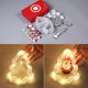 thumbnail image 4 of Guirnalda de luces LED navideñas con control remoto para sala de estar, porche, patio y bar. USB, 4 of 7