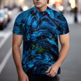 thumbnail image 2 of YDLCAFD 2023 Colorful Graffitiss 3D Printed Pigment T Shirt For Men, 2 of 4