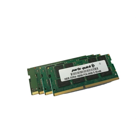 64GB (4X 16GB) DDR4 2400MHz PC4-19200 SO-DIMM RAM Memory Upgrade for 2017 iMac 27 inch with 5K Retina Display