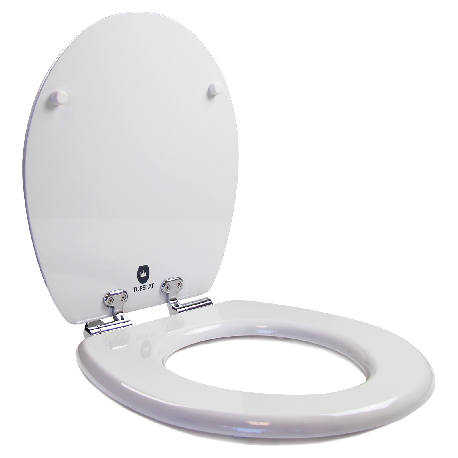Topseat 6TSUR20140SL Round Toilet Seat