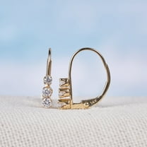 Everly Women's Diamond 14k Yellow Gold Earrings