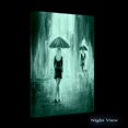 thumbnail image 2 of Startonight Canvas Wall Art Abstract - Eva Woman with her Red Umbrella Painting - Large Artwork Print for Living Room 32" x 48", 2 of 6