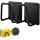thumbnail image 1 of Soporte de esponja TUNC Sencillez para fregadero de cocina adhesivo fuerte impermeable color negro, 1 of 5
