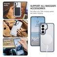 thumbnail image 7 of YINLAI Samsung S26 Plus Case Compatible with MagSafe,Upgraded Camera Protection Slim Non-Slip Translucent Matte Phone Case for Samsung S26 Plus 6.7",Grey, 7 of 7