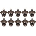 thumbnail image 1 of 10 Pack Bottle Opener Wall Mounted Rustic Beer Opener Set Vintage, 1 of 5