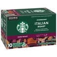 thumbnail image 3 of Starbucks Coffee K-Cup Pods, Italian Roast Coffee, Dark Roast, 100% Ground Arabica Coffee, Keurig Genuine K-Cup Pods, 10 CT K-Cups Per Box (Pack of 2 Boxes), 3 of 3