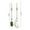 Green, variant on BCZHQQ Silicone Toilet Brush Plunger Set,Wall Mountable with Cover,Flexible Corners Clean,Quick-Dry,Yellow/Blue/Green,17.24x4.13x3.93in