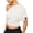 White-#002, variant on Women's Off the Shoulder Crop Top Ruched Dolman Sleeve Streetwear T Shirt Fitted Waist Summer Loose Going Out,Yellow M