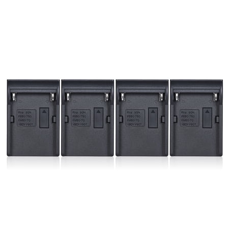 Charger 4 Channel Digital Camera Battery Charger LCD Display Replacement For D500 D610 D7000 D750 D800 D810 D7200