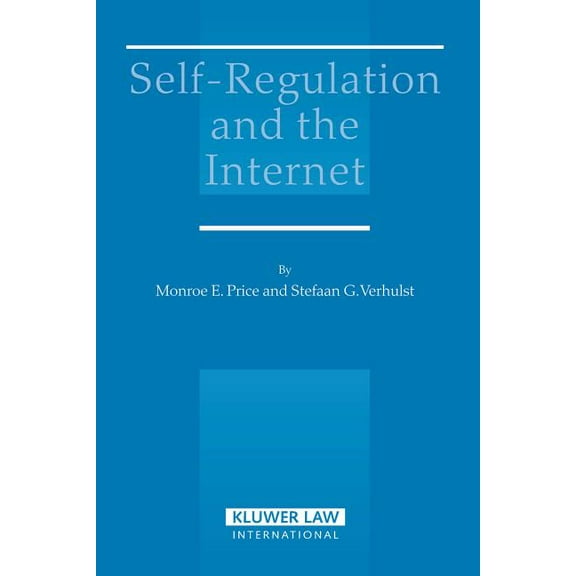 Self Regulation And The Internet, (Paperback)