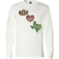 thumbnail image 3 of Inktastic I Love Texas Long Sleeve T-Shirt, 3 of 5