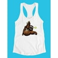 thumbnail image 3 of Cute Sloth Racerback Tank Women -SPIdeals Designs, Female x-Small, 3 of 4