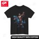 thumbnail image 1 of Camisetas con gráficos Bigfoot Riding T Rex ropa para hombre camisetas de algodón para mujer Camiseta estampada ropa Y2K camiseta divertida bonita, 1 of 7