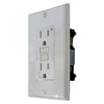 thumbnail image 2 of Diamond Group DG151VP GFI Receptacle with LED Indicator Light - 15A, 120V, White, 2 of 3