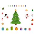 thumbnail image 1 of SGACAI Pegatinas navideñas magnéticas para frigorífico, imanes navideños para frigorífico, imanes navideños para puerta de garaje, pegatinas impermeables para frigorífico para decoración navideña d, 1 of 7