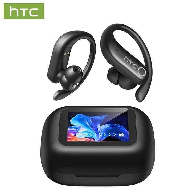 HTC NE61 Heart Rate Wireless Bluetooth 6.0 Open in-Ear Earbuds, AI