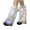 White A, variant on Fashion Leg Warmers For Women Imitation Wool Plush Socks Cover Warm High Leg Guards Cover,White