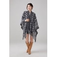 thumbnail image 2 of Women's Knit Tassel Fringed Pullover Poncho Sweater Cape Shawl Wrap, 2 of 3