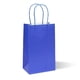 thumbnail image 1 of Bolsas de regalo de papel kraft IN-JOOYAA, 30 unidades, color azul real, 13 x 8 x 21 cm, 1 of 7