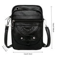 thumbnail image 4 of Small Crossbody Cell Phone Bag for Women, PU Leather Multi-Pocket Phone Purse with Adjustable Strap, Lightweight Shoulder Wallet Bag(7.48 x 5.12 x 1.57 in), 4 of 5