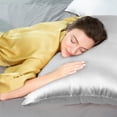 thumbnail image 5 of Satin Pillowcase Set of 2, Soft Pillow Covers for Hair and Skin, Queen/Standard Size, 5 of 5
