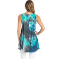 thumbnail image 3 of Womens Sleeveless A-line Tank Tunic Top, 3 of 3