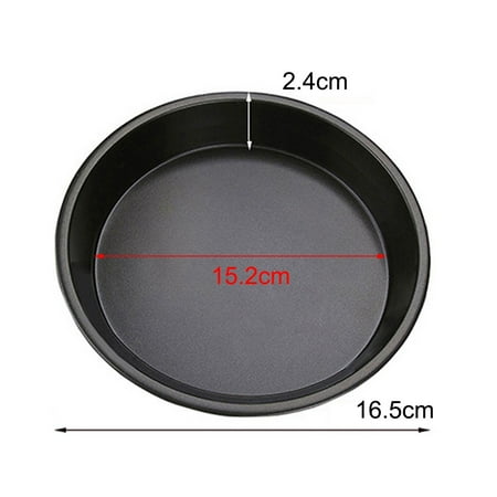

6-10In Microwave Oven Pan Chip Tray Dish Pizza Bacon Baking Non-Stick Cook Tray