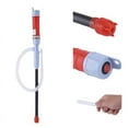 thumbnail image 1 of Bomba de batería portátil, bomba de transferencia de agua/combustible líquido, 2,2 galones por minuto, (rojo), 1 of 5