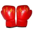 thumbnail image 1 of Flame Kids Boxing Gloves for Training Punching Bag Practice with Protective Foam Inner Liner, 1 of 5
