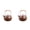 Coffee-2Pcs, variant on 6.1*5.7" Xishi Teapot – 7oz/210cc Chinese Gongfu Cha Purple Clay Ceramic Pot, Zisha Mud Kungfu Kettle with Built-in Filter for Loose Tea Brewing