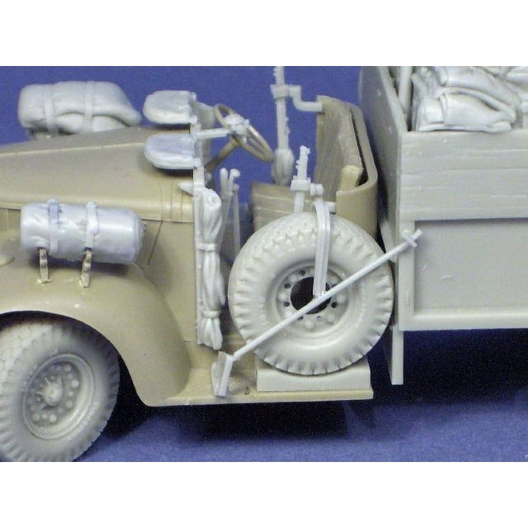 Resicast 1:35 Chevy LRDG Breda Gun Carrier Update and