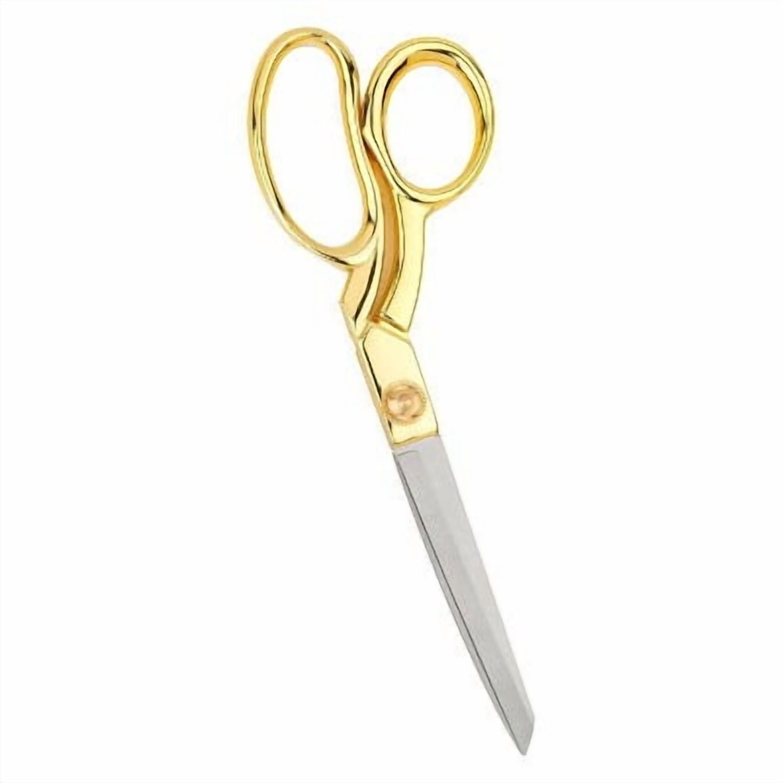 8" Scissors Gold - Metal Office & Desk Supplies, Non-Powered Tools, 0.375 lbs