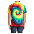 thumbnail image 2 of Mafoose Men's Short Sleeve Tie-Dye Male Cotton T-Shirts Rainbow S, 2 of 6