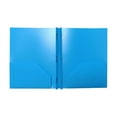 thumbnail image 1 of Two Pocket File Folder with Three Hole Punch Prong Fasteners Durable Heavy Duty Poly Folders for School and Document Organization, 1 of 3