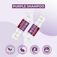 thumbnail image 5 of Karseell Purple Shampoo Professional Neutralizes Brass & Yellow Tones For Blonde Silver Gray Highlighted Hair 16.90 oz 500ml, 5 of 11