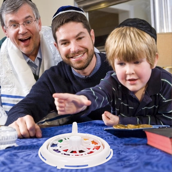 BESTYASH Poker Wheel Game Prop White Plastic for Playing with Craftsmanship and Easy Storage 12.5 Inch