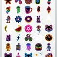 thumbnail image 4 of 35pcs-50pcs Neon Stickers Stationery Stickers Cartoon Animal Stickers Kids Stickers for Laptops Suitcase Fridge, 4 of 9