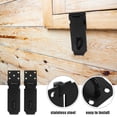 thumbnail image 3 of Miangastore 2 Sets Hasp Latch Padlock Latch Barn Door Latch Fence Hinge Lock For Outdoor Gate, 3 of 8