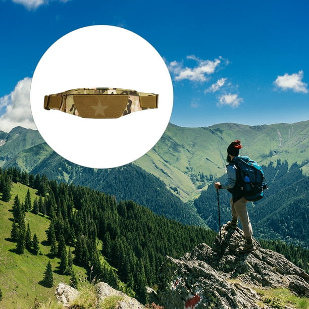 Eigraketly Pequeno bolsillo cinturon rinonera Invisible cremallera equipo de viaje hombro pecho bolsas hombres rinonera correr escalada al aire libre Mochilas de mochilero camuflaje verde Eigraketly O...