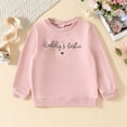 thumbnail image 2 of Hoodies for Teen Girls Trendy Floral Toddler Girls Hoodie 2t Girls Pullover Sweaters Size 14-16 Hippie Long Sleeve Shirts for Girls 10-12 Pink, 5Y, 2 of 7