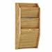 thumbnail image 3 of Wooden Mallet 3 Pocket Privacy File Holder in Medium Oak, 3 of 3